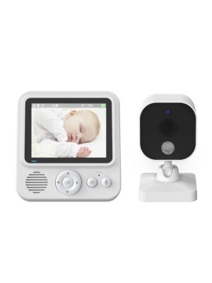 Video Babyphone PNI BM280S 2,8 Zoll kabelloser 2,4 Ghz Bildschirm, Temperatursensor, VOX, Nachtsicht