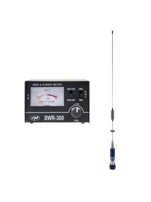 CB-Antenne PNI ML75 und Reflektometer zur SWR-Messung