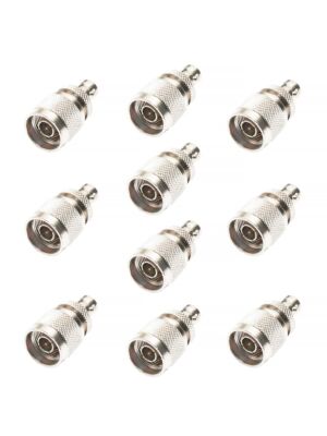 Set mit 10 Stück PNI N-Stecker auf BNC-Buchse