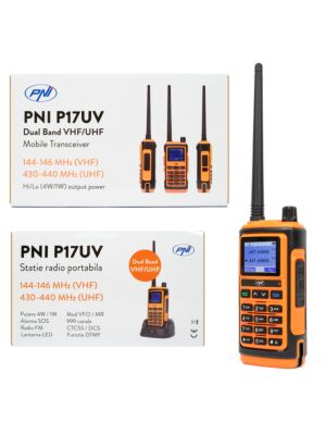 Tragbarer VHF/UHF-Radiosender PNI P17UV