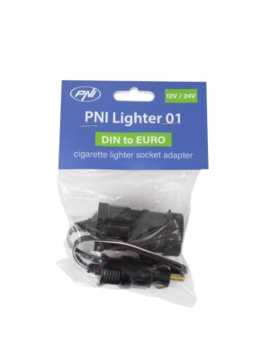 DIN-Adapter auf EURO PNI Lighter 01 Zigarettenanzünderbuchse mit Verlängerungskabel