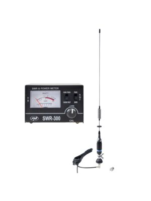 CB-Antenne PNI S75 und Reflektometer zur SWR-Messung