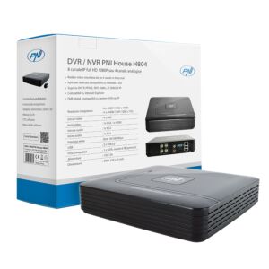 DVR / NVR PNI House H804 - 8 Kanäle IP Full HD 1080P oder 4 analoge Kanäle