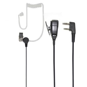 2-poliges PNI HS91 Mikrofon-Headset, kompatibel mit HP8001L PNI-Station und Kenwood-Radiosendern