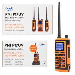 Tragbarer VHF/UHF-Radiosender PNI P17UV