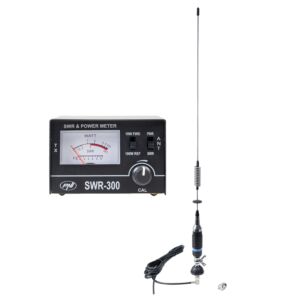 CB-Antenne PNI S75 und Reflektometer zur SWR-Messung