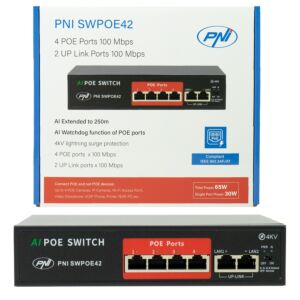 Schalter POE PNI SWPOE42