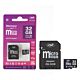 MicroSD PNI 32 GB Speicherkarte mit SD-Adapter, Klasse 10, 80 Mbit/s, V30